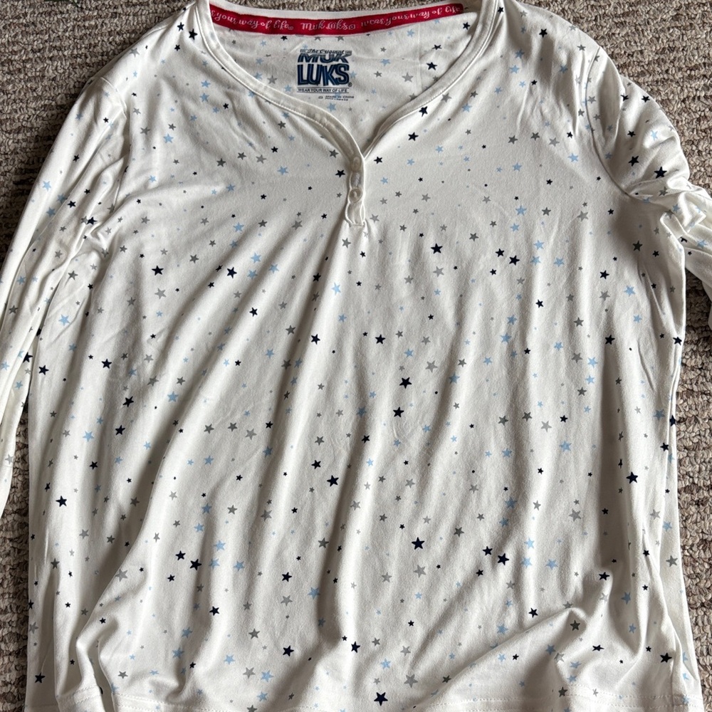 muk luks star sleep set/ NWT/ size small